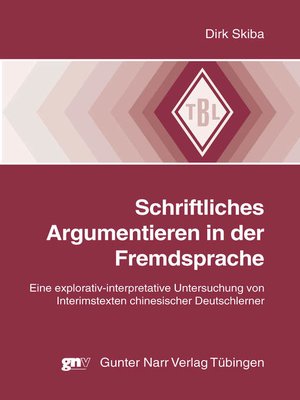 cover image of Schriftliches Argumentieren in der Fremdsprache